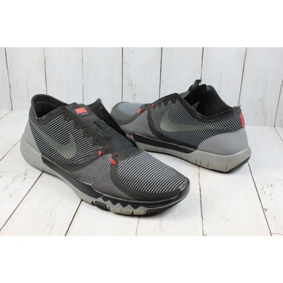 Nike Free Trainer 3.0 Men's Size 14 Running Sneakers Gray Black *Read* - Picture 1 of 12